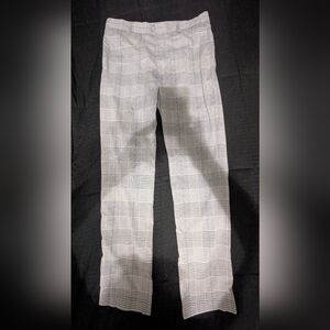 H&M Black and White Plaid Men's Dress Pants